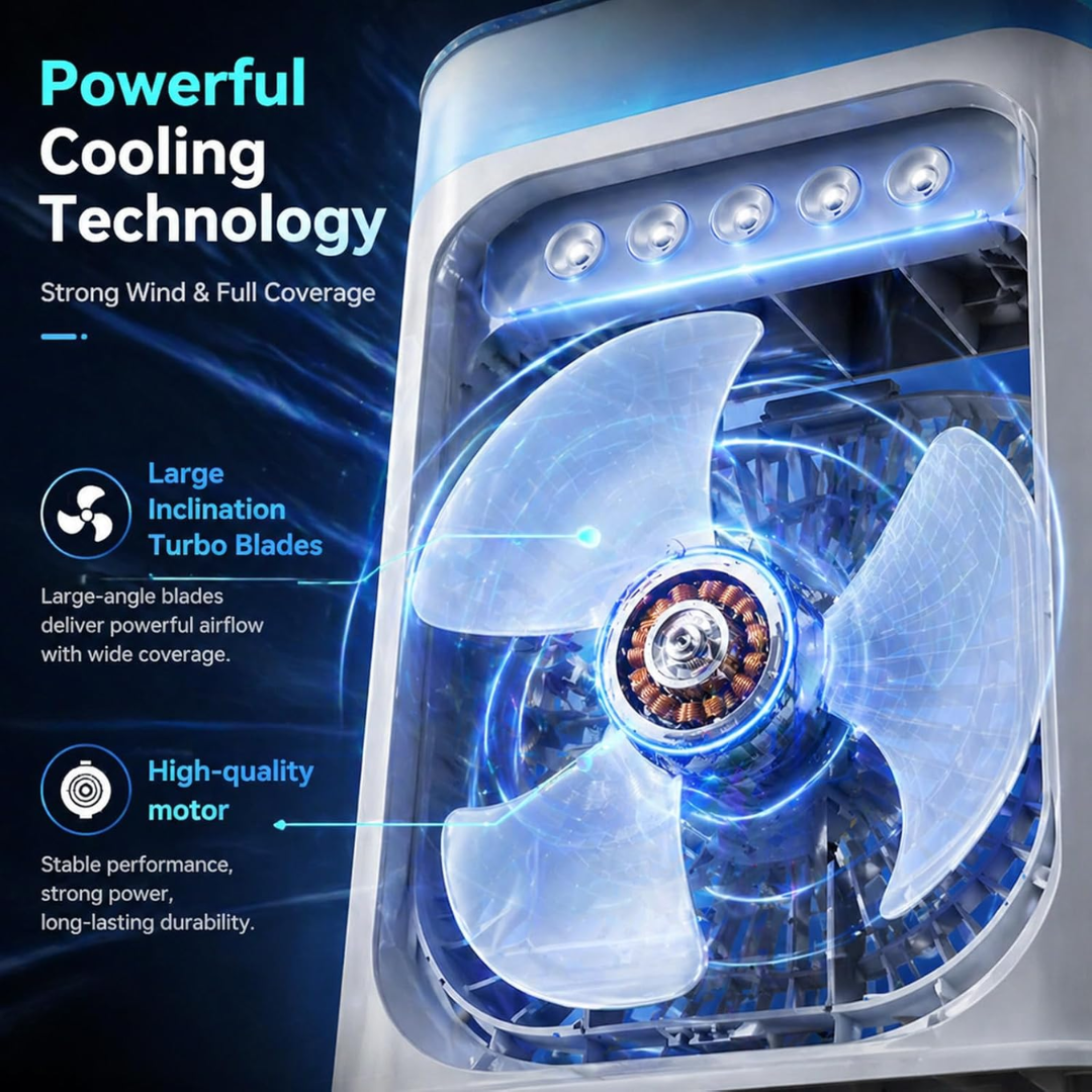AERVON™ | Climatizador Portátil Inteligente 4 en 1