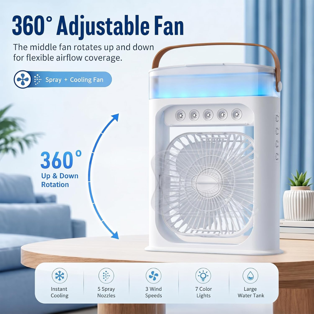 AERVON™ | Climatizador Portátil Inteligente 4 en 1